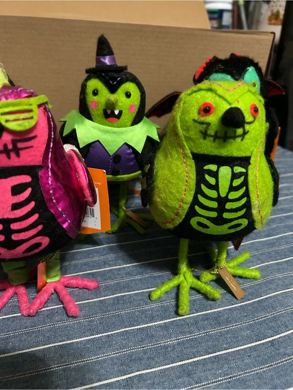 Target Spritz 2024 Hyde & EEK! Featherly Friends Halloween Birds Set of 5 NWT